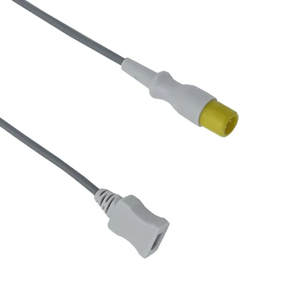 Cabo de extensão médico do adaptador do sensor de temperatura para Mindray